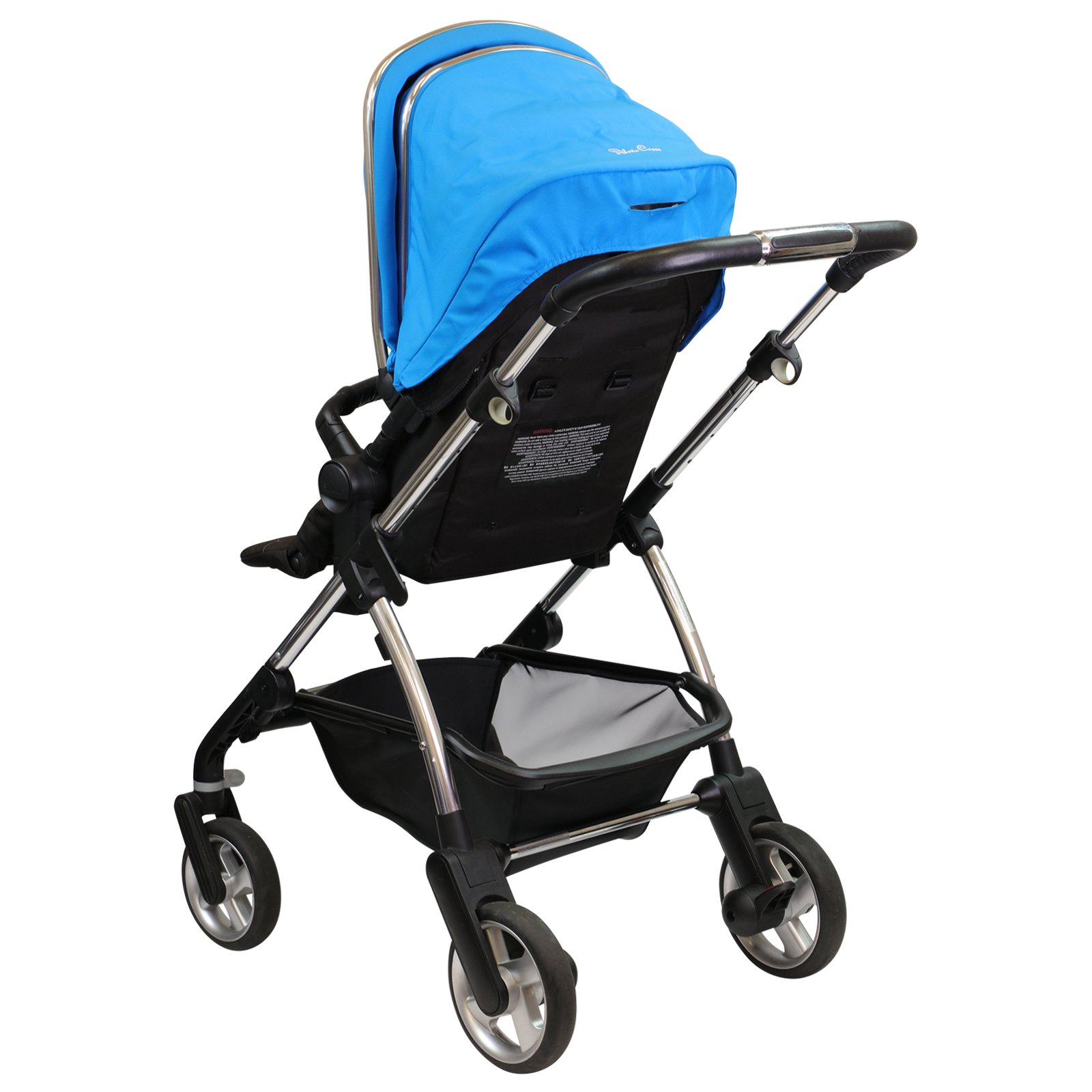 Silver Cross Wayfarer Chassis Seat Carry Cot Sky Blue Prams Pushchairs KidX Buy Sell Exchange